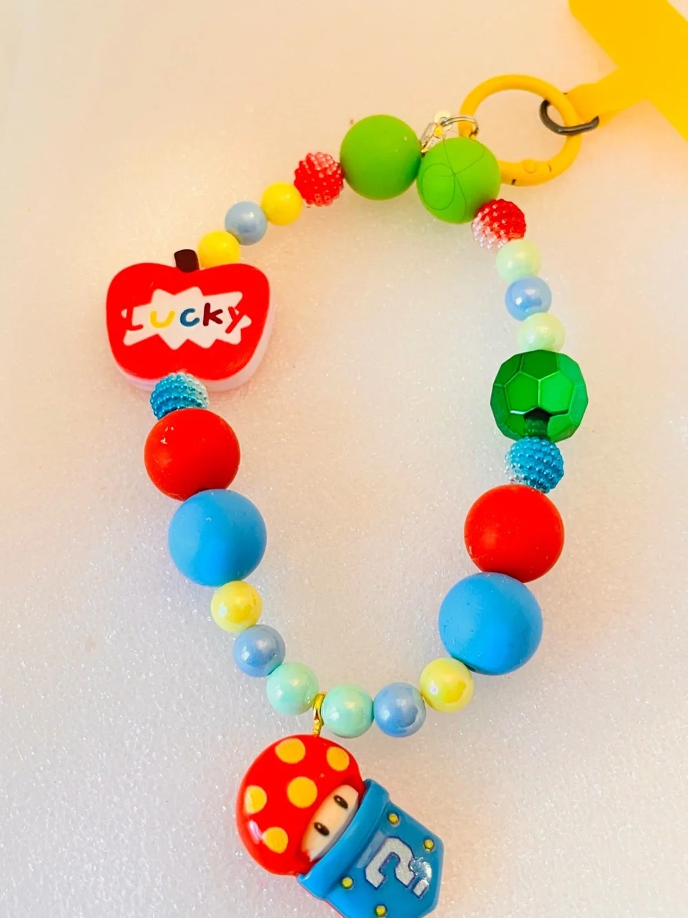Hand Crafted bright red